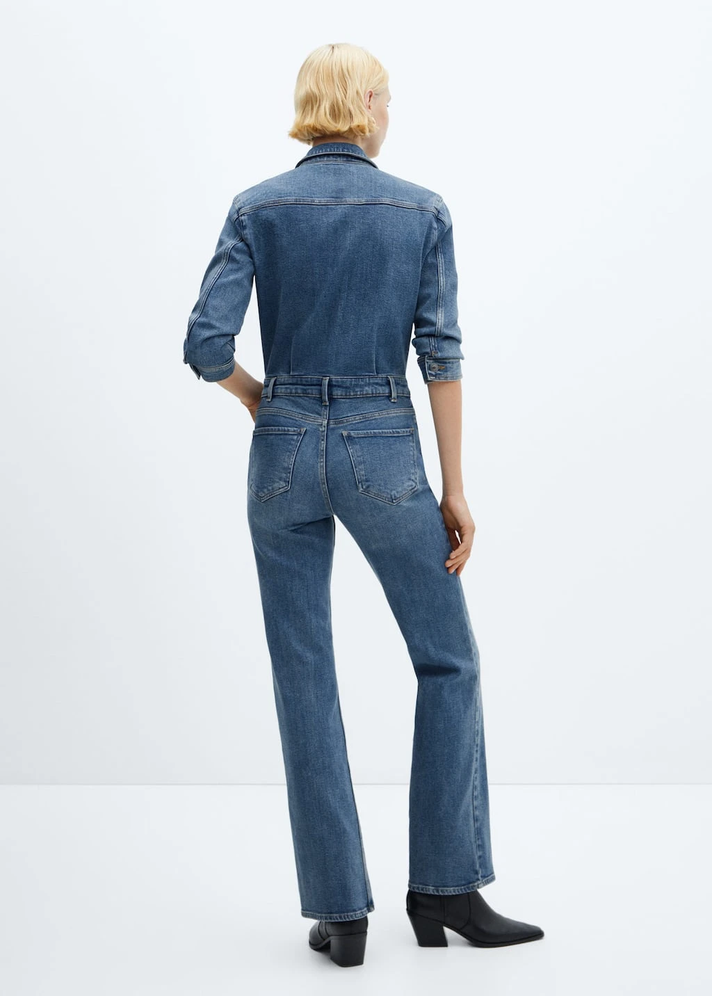 Combi-pantalon En Jean 3 Combi-pantalon En Jean – Image 3