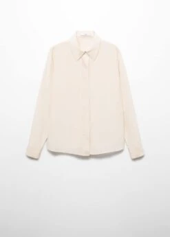 Chemise Soie Coutures Linéaires -Mode Nouvelle Magasin 57065976 02 B