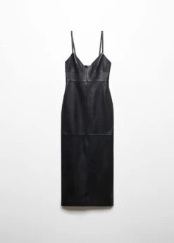 Robe Bretelles Cuir -Mode Nouvelle Magasin 57066001 99 B