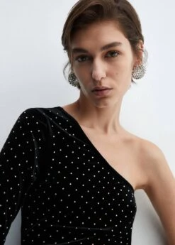 Top Velours Strass -Mode Nouvelle Magasin 57069098 99 D1