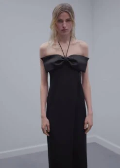 Robe Cache-cœur Col Nœud -Mode Nouvelle Magasin 57071173 99