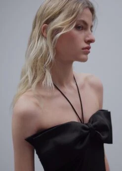 Robe Cache-cœur Col Nœud -Mode Nouvelle Magasin 57071173 99 D4