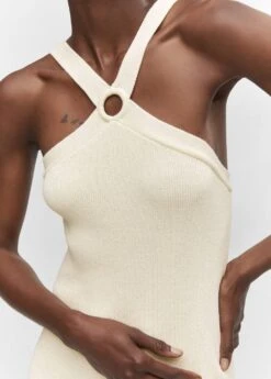 Robe Maille Détail Anneau -Mode Nouvelle Magasin 57072890 05 D6