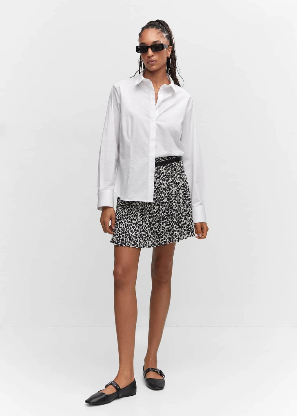 Minijupe Imprimée Froncée 2 Minijupe Imprimée Froncée – Image 2