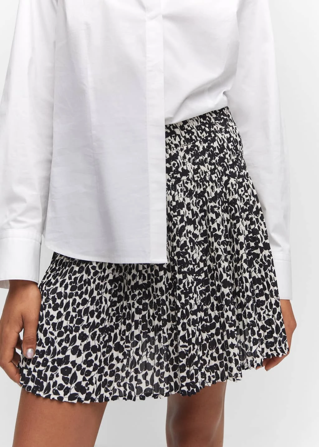 Minijupe Imprimée Froncée 4 Minijupe Imprimée Froncée – Image 4