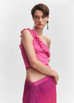 Top Volant Asymétrique -Mode Nouvelle Magasin 57073813 85