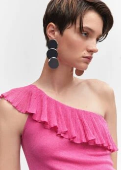 Top Volant Asymétrique -Mode Nouvelle Magasin 57073813 85 D1