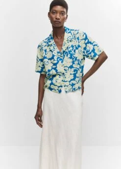 Chemise Imprimée Manches Courtes