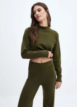 Pantalon Maille Wideleg -Mode Nouvelle Magasin 57075793 37