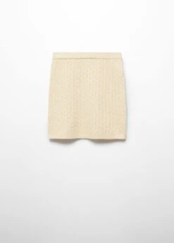 Minijupe Maille Torsadée -Mode Nouvelle Magasin 57075804 11 B