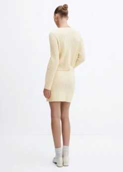 Minijupe Maille Torsadée -Mode Nouvelle Magasin 57075804 11 R