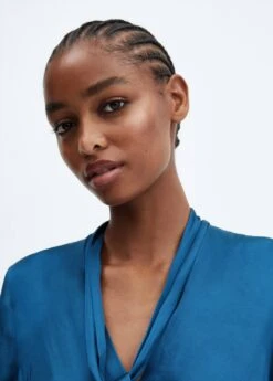 Combi-pantalon Satinée Nœud -Mode Nouvelle Magasin 57075957 57 D1