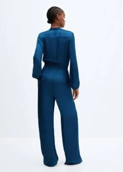 Combi-pantalon Satinée Nœud -Mode Nouvelle Magasin 57075957 57 R