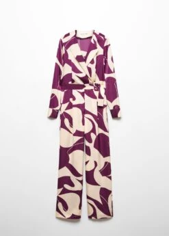 Combinaison Ceinture Imprimée -Mode Nouvelle Magasin 57075981 78 B