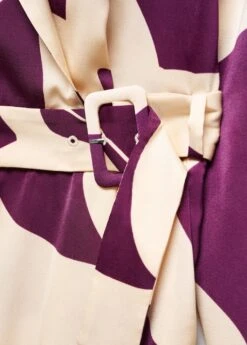 Combinaison Ceinture Imprimée -Mode Nouvelle Magasin 57075981 78 D8