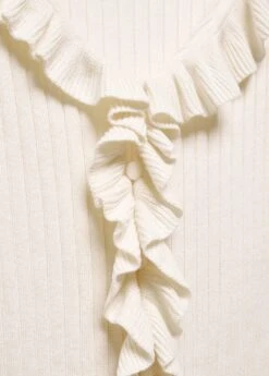 Cardigan Maille Volants -Mode Nouvelle Magasin 57077717 02 D8