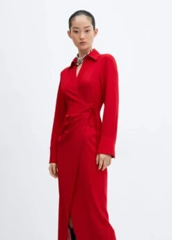 Robe Chemisier Croisée