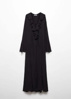 Robe Volants Manches Cloche 17 Robe Volants Manches Cloche -Mode Nouvelle Magasin 57077759 99 B