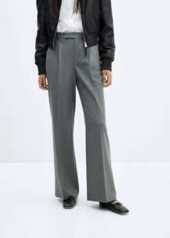 Pantalon Droit Laine