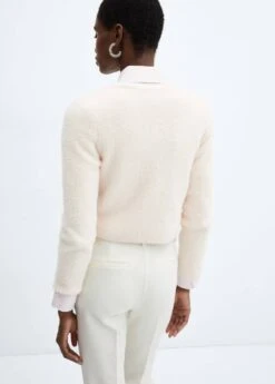 Cardigan Maille Effet Fourrure -Mode Nouvelle Magasin 57079087 05 R