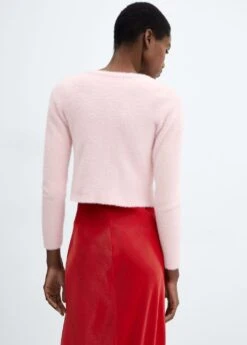 Cardigan Maille Effet Fourrure -Mode Nouvelle Magasin 57079087 85 R