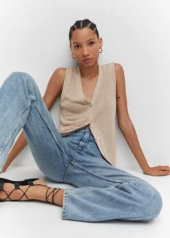 Top Maille Boutons -Mode Nouvelle Magasin 57082880 07 D2