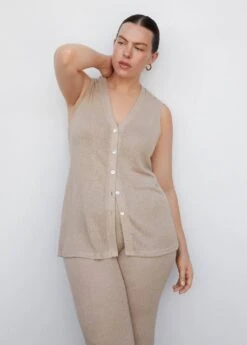 Top Maille Boutons -Mode Nouvelle Magasin 57082880 07 D5