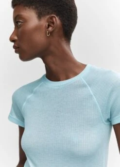 T-shirt Détail Couture -Mode Nouvelle Magasin 57082885 50 D1