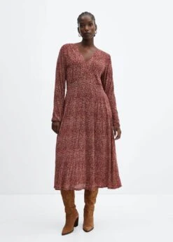 Robe Texturée Imprimée 25 Robe Texturée Imprimée -Mode Nouvelle Magasin 57083799 76 D3