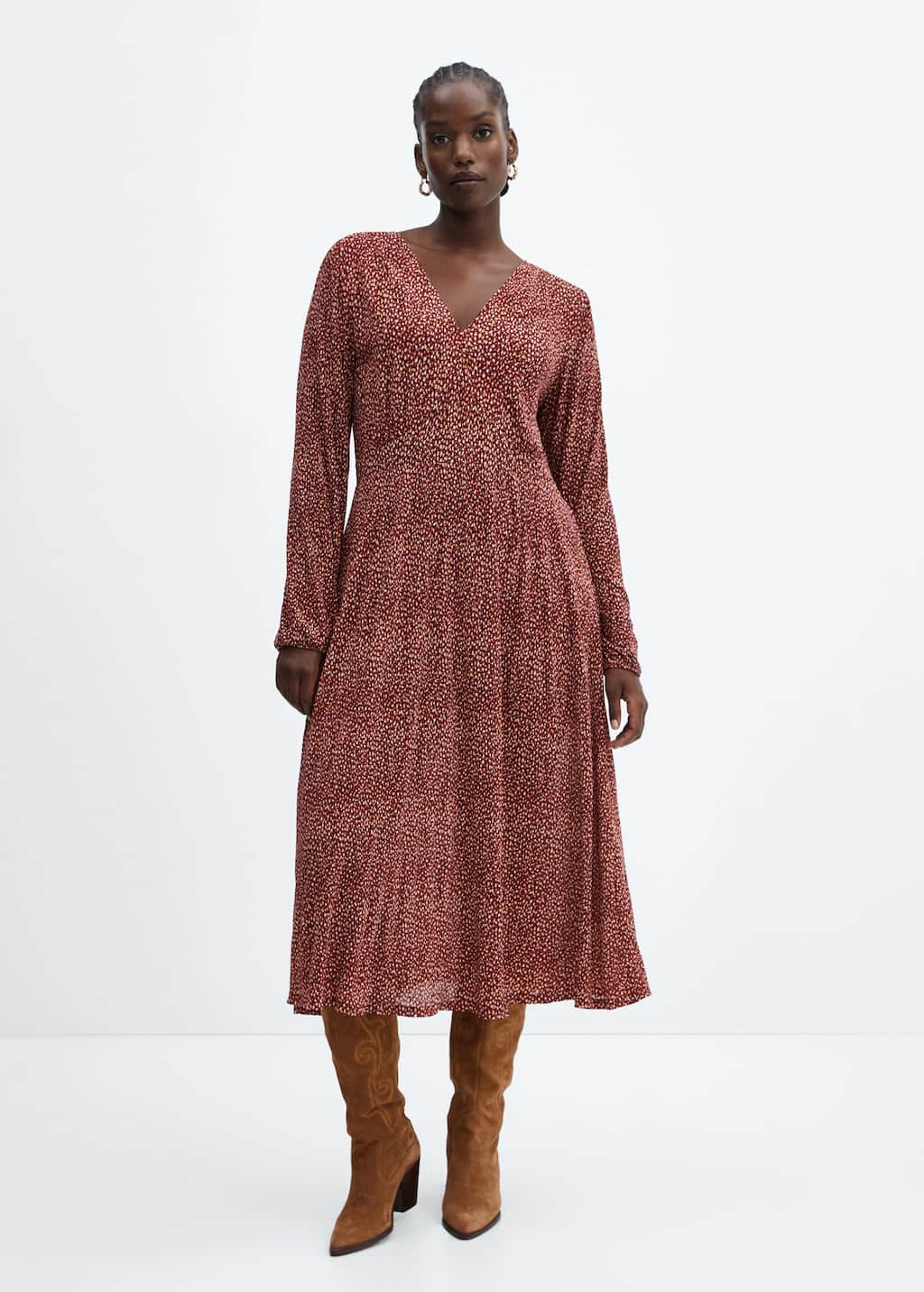 Robe Texturée Imprimée 6 Robe Texturée Imprimée – Image 6