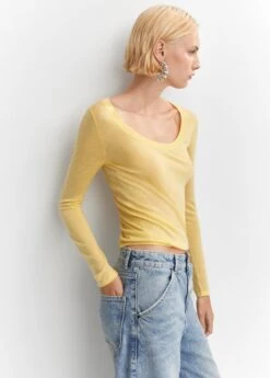 Pull-over Décolleté Laine -Mode Nouvelle Magasin 57084426 12 D2
