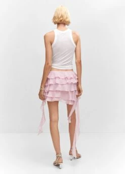 Jupe Gaze Volants -Mode Nouvelle Magasin 57084433 83 R