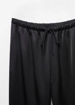 Pantalon Satiné Taille élastique -Mode Nouvelle Magasin 57085148 99 D8