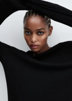 Robe Maille Col Rond -Mode Nouvelle Magasin 57085793 99 D1