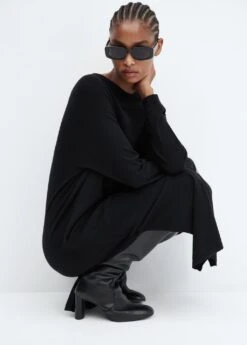 Robe Maille Col Rond -Mode Nouvelle Magasin 57085793 99 D2