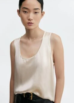 Top Soie Larges Bretelles -Mode Nouvelle Magasin 57086020 02 D1