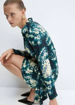 Robe Tie And Dye Détail Nœud -Mode Nouvelle Magasin 57086024 43 D2