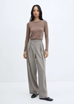 T-shirt Fin Col Rond -Mode Nouvelle Magasin 57087731 35 99999999 01