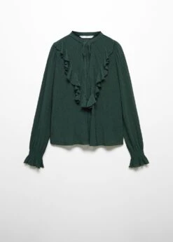 Blouse Fluide Volantée -Mode Nouvelle Magasin 57087745 43 B