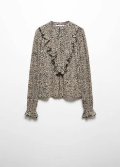 Blouse Fluide Volantée -Mode Nouvelle Magasin 57087745 99 B