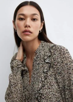 Blouse Fluide Volantée -Mode Nouvelle Magasin 57087745 99 D1