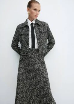 Jupe Midi Tweed 10 Jupe Midi Tweed -Mode Nouvelle Magasin 57087751 99 D1