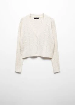 Cardigan Maille Sequins -Mode Nouvelle Magasin 57089099 05 B