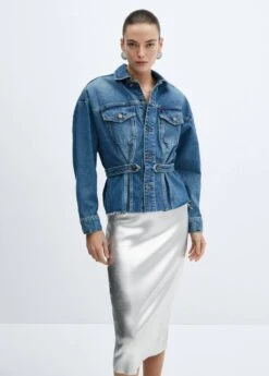 Jupe Midi Métallisée 10 Jupe Midi Métallisée -Mode Nouvelle Magasin 57089119 PL D1