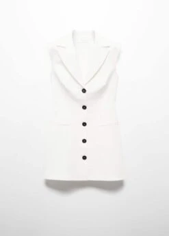 Robe Style Gilet Boutons -Mode Nouvelle Magasin 57093798 02 B