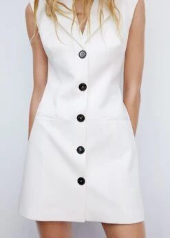 Robe Style Gilet Boutons -Mode Nouvelle Magasin 57093798 02 D6