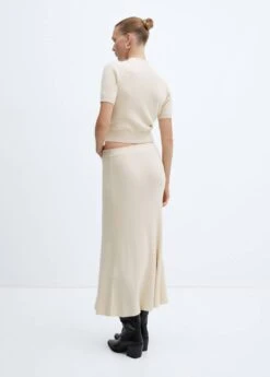 Jupe Midi Maille -Mode Nouvelle Magasin 57093810 08 R