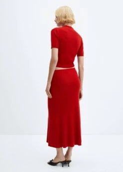 Jupe Midi Maille -Mode Nouvelle Magasin 57093810 70 R