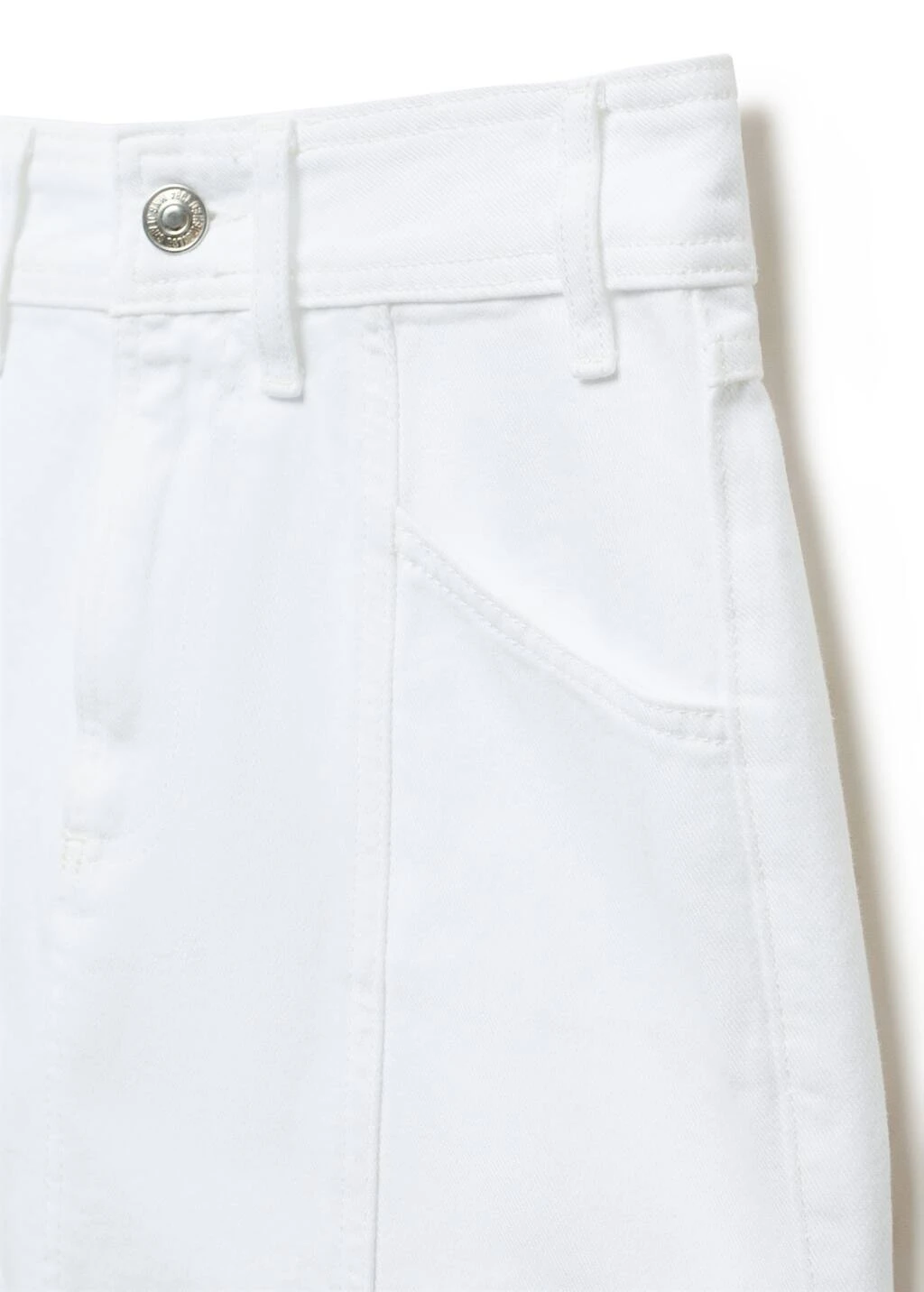 Minijupe En Jean Coutures 5 Minijupe En Jean Coutures – Image 5