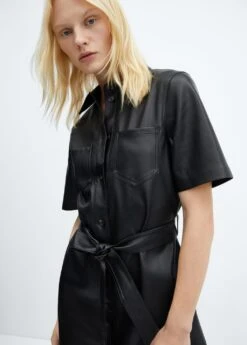 Robe Chemisier Similicuir -Mode Nouvelle Magasin 57095138 99 D1